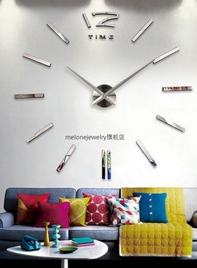 2020 new sale wall clock horloge watch acrylic rror sticke