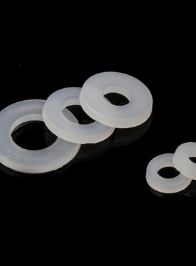 100Pcs White Plastic Nylon Washer M2 M2.5 M3 M4 M5 M6 M8 Pla