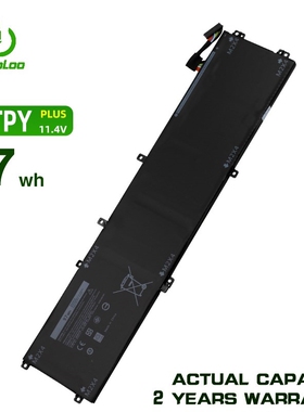 11.4V 97Wh 6GTPY New Laptop Battery for DELL Precision 5520