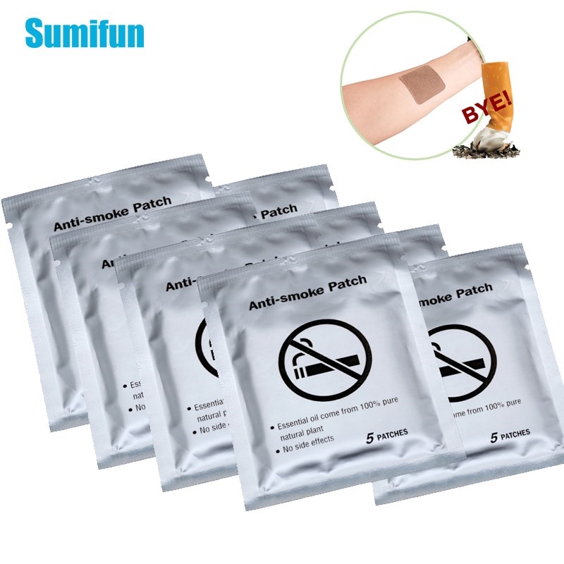 5/10pcs Quit Smoking Patch Natural Herbal Nicotine Cessatio