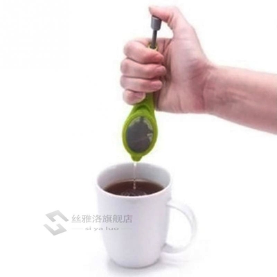 Tea Infuser Built-in Plunger Healthy Intense Flavor Reusable