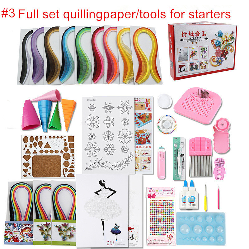 WYSE Full Set Starter Scrapbooking Quilling Paper Tool Kit C