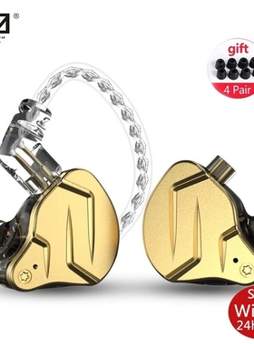 Kz Zsn Pro In Ear Earphones 1ba+1dd Hybrid Technology Hifi
