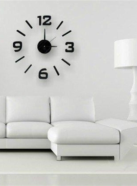 Single sticker Hanging watch making digital wall clock,