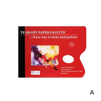 Paper palette painting professional watercolor palette art P