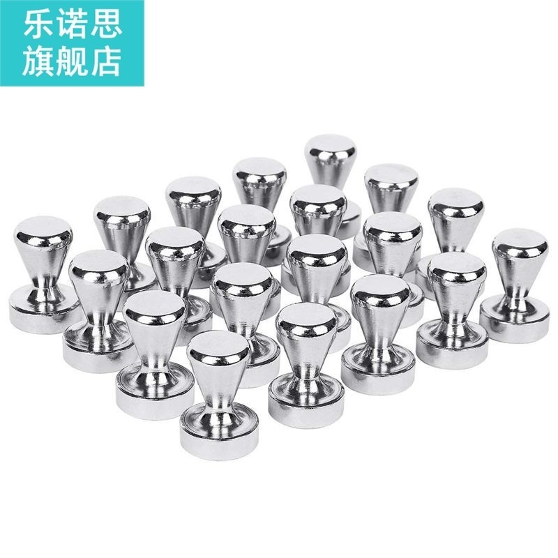Push Pins 20 pack ,Silver nets, Brushed Nickel Push Pin Stro