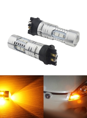 2x Canbus PW24W PWY24W LED Bulb  Audi A3 A4 A5 Q3 BMW 3 Seri