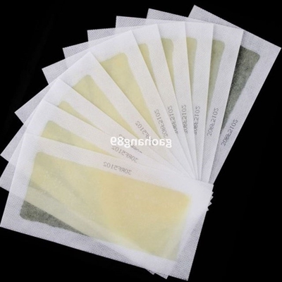 10 Hair Removal Paper Double Side Cold Wax Strips For Leg B
