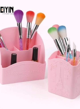 。Nail Art Pen Holder Storage Box Sand Barrel Eiffel Tower