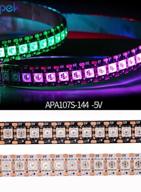 1m/5m High Density APA107 APA102 pgrade Version RGB Strip Li