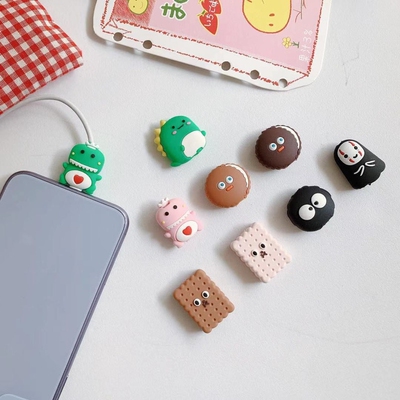 Cable Bite Cartoon Cute Cable Protector Wire Winder Data Li