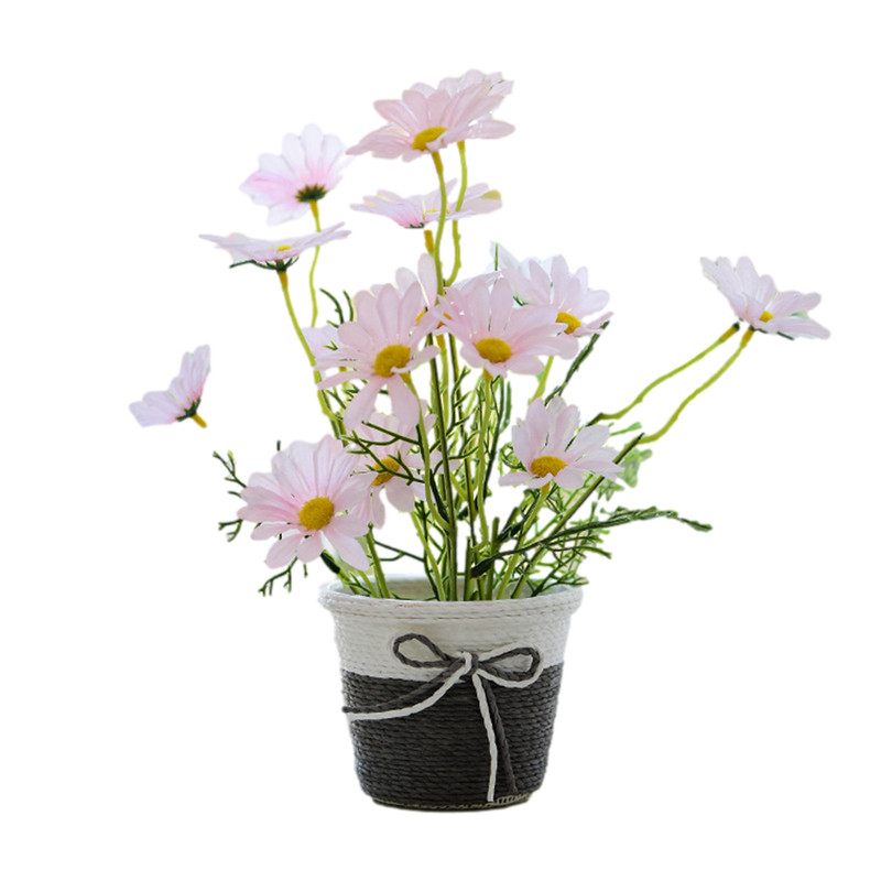 Artificial Simulation Daisies Indoor Potted Fake Flowers