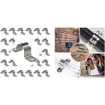 Pipe Strap Clamps U Bracket,Pipe Clips Can Be Used To