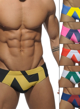Printing Men Swimwear 2020 Sexy Summer Swimsuit Briefs Low W