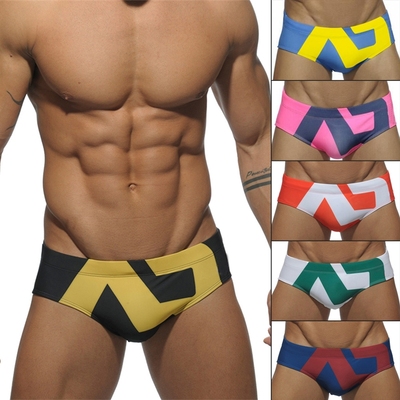 Printing Men Swimwear 2020 Sexy Summer Swimsuit Briefs Low W