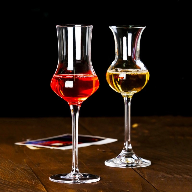 Tulip Bud Copita Nosing Glass Crystal Wine Taster Brandy Sni