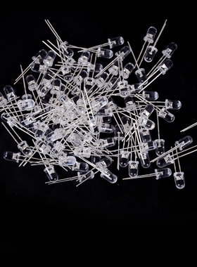 20 pcs 5mm Superbright White Round LED Bulbs 20000 mcd