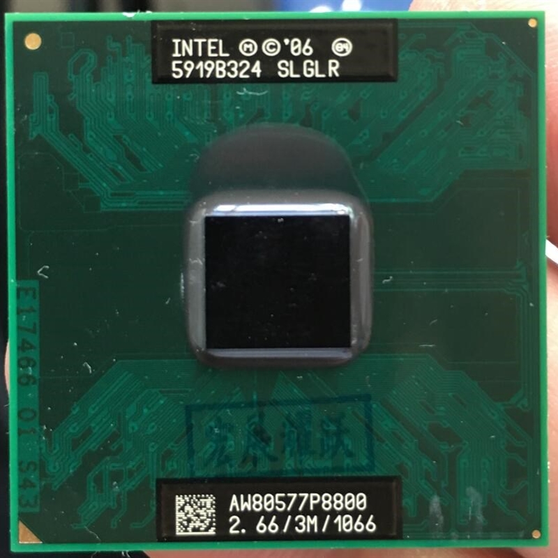 Core 2 Duo P8800  CP  Laptop processor PGA 478 cpu  work 电子元器件市场 外设配件 原图主图