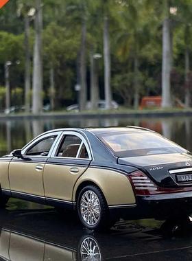 1:24 Benzs Maybach 62s S650 Classic Car Alloy Car Model Diec
