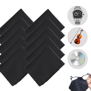 10 Pack Microfiber Cleaning Cloth For Camera Lens Glasses T