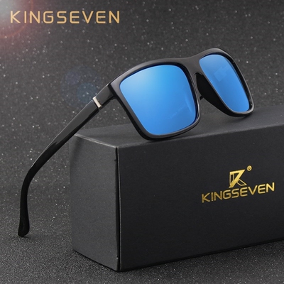 KINGSEVEN Brand Vintage Style Sunglasses Men UV400 Classic