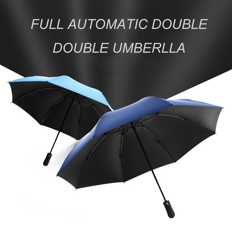 Windproof UV Protection Inverted Umbrella Reverse Folding
