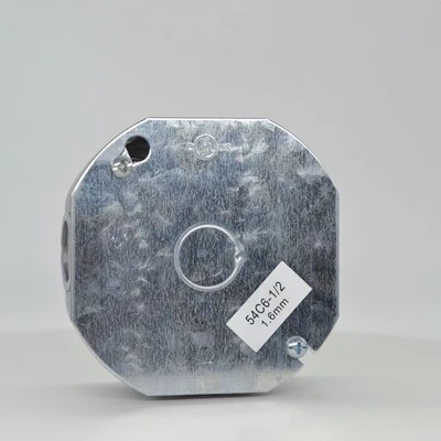 UL & CUL U.S. Стандартная сертификация осьминога для осьминога Metal Industrial Wind Wind Light коробка оцинкованная фанатная коробка для ящика