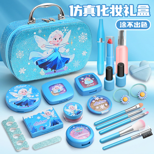 儿童彩妆女孩过家家玩具仿真化妆品梳妆玩具饰品手提包包套装跨境