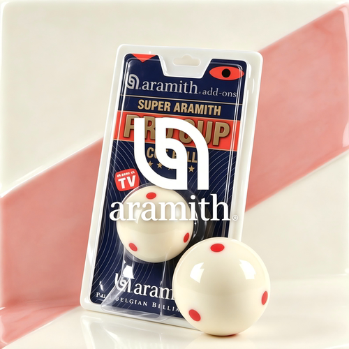 原装正品雅乐美Aramith台球TV红点母球中式黑八美式九球台球子