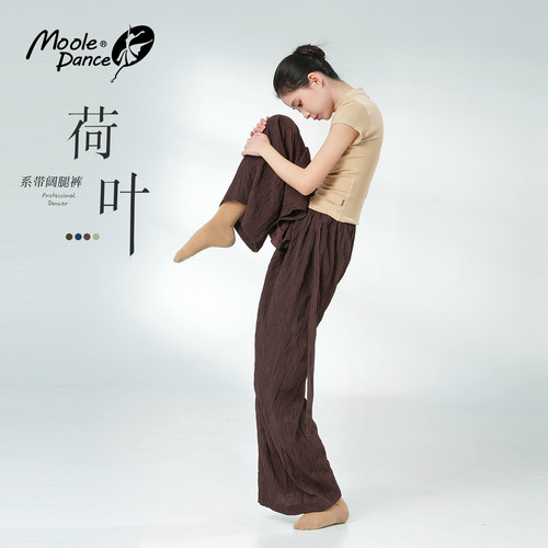小茉莉舞蹈阔腿裤现代舞裤子形体