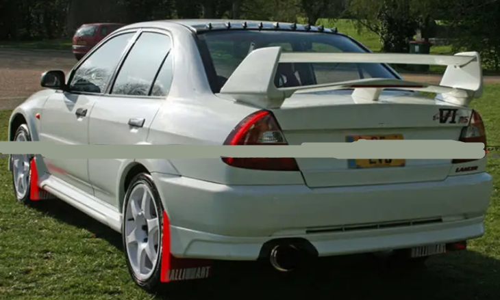lancer evo 4~6代菱帅蓝瑟菱悦改装鲨鱼鳍顶翼