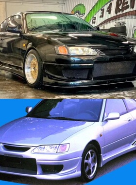 Corolla Levin AE110\AE111改装BOMEX款前杠\侧裙\大包围