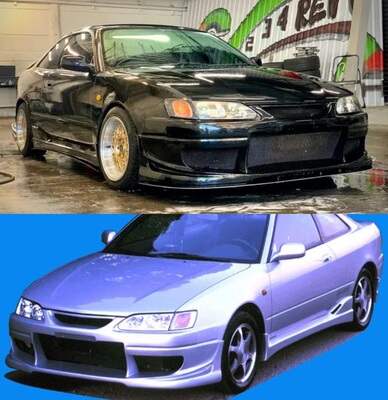 Corolla Levin AE110\AE111改装BOMEX款前杠\侧裙\大包围