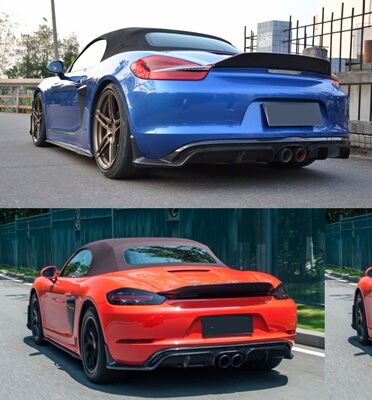 13~18款Boxster\博克斯特改装CS大压尾翼（981\718）