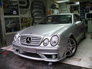 CLK W208改装AMG款前杠（AMG63）