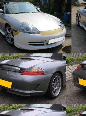 97~05款BOXSTER 986改装GT3款前杠\后杠\侧裙\大包围