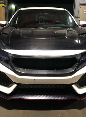 10代15~21款思域\CIVIC TYPE R改装JS款中网FK7\FK8 \FC无标中网