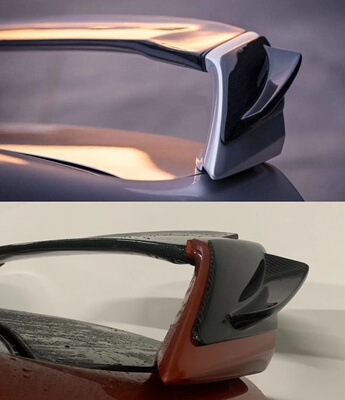 FD2思域TYPE R尾翼改装Feel's款侧扰流鳍\FEELS尾翼扰流（CIVIC）