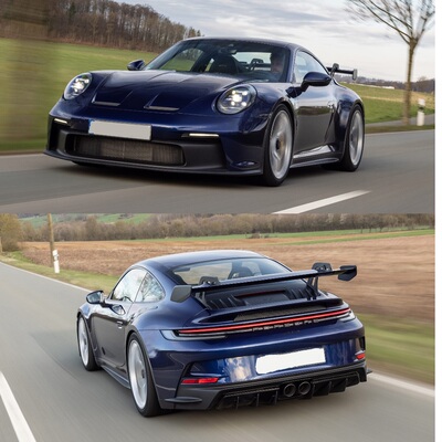 19~24款911 Carrera改装GT3款前杠\后杠\侧裙\大包围（992代）