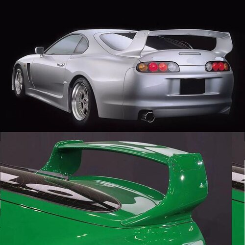 Supra A80改装TD款大尾翼