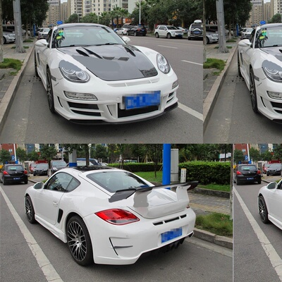 05~12款Cayman卡曼\Boxster改装PD款前杠\后杠\侧裙（987\987.2）