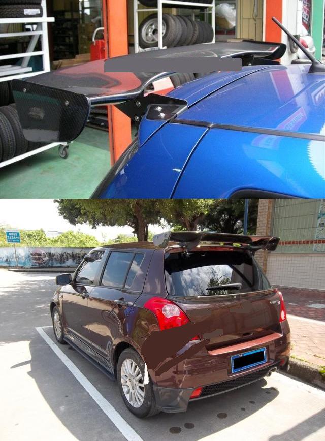 05~16款雨燕\Swift改装SLR款GT尾翼\ZC31改装GT尾翼（SLR原版型）