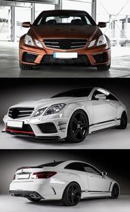 C207改装 E级Coupe PD款 前杠 侧裙大包围 后杠 12款