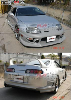 高品质Supra改装CW款前杠\后包角\侧裙\大包围（A80）