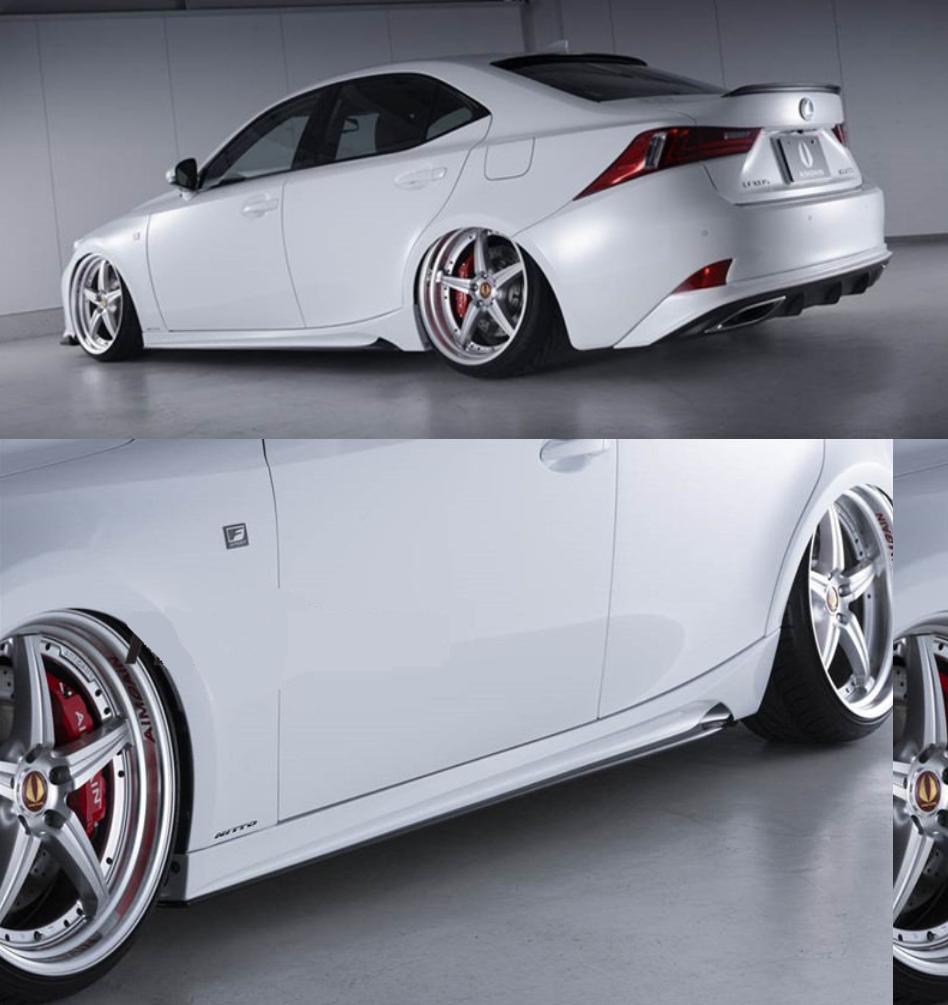 13~17款IS 250\IS 350\IS200T\F SPORT改装AM侧裙