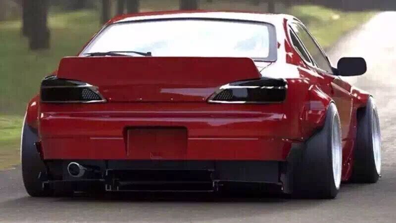 Silvia S15改装RB款大压尾翼