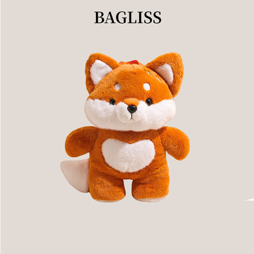 卡通可爱毛绒背包挎包毛绒玩具包