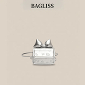 可爱女童包包2025新款 儿童蝴蝶结斜挎包公主女孩宝宝时尚 外出挎包