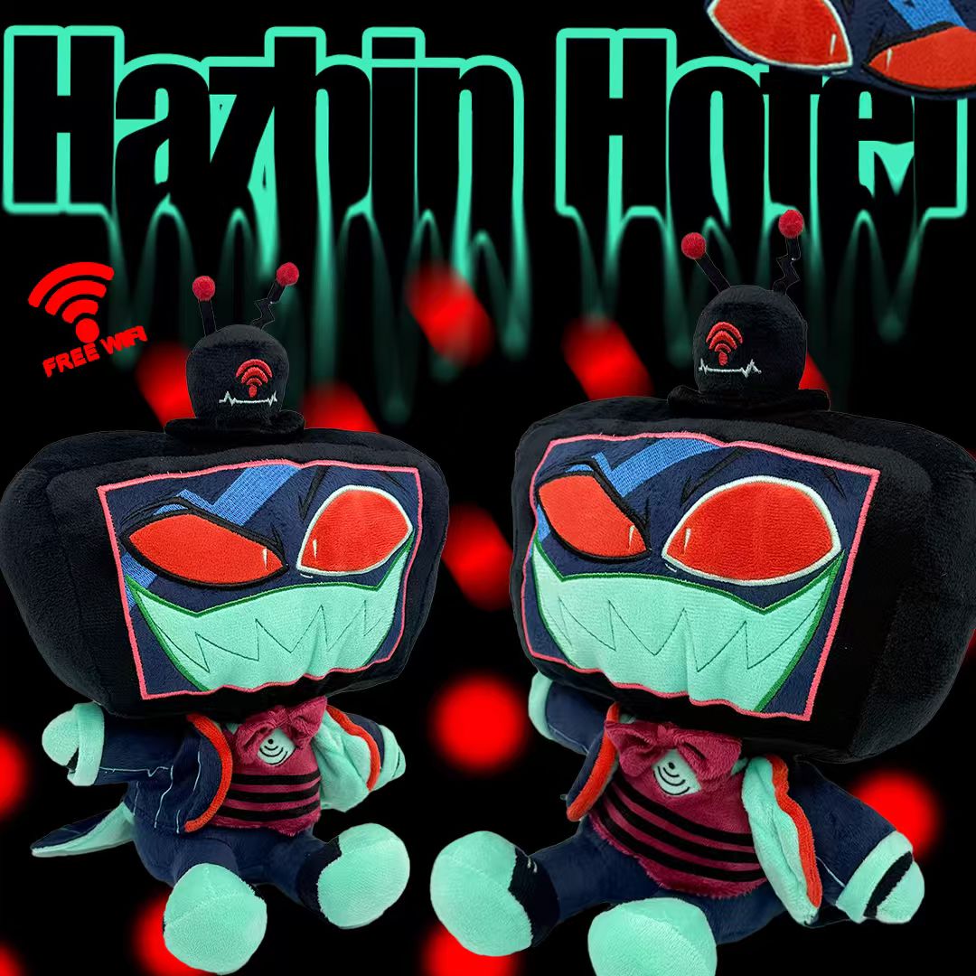 跨境新品hazbin hotel plush 地狱客栈沃克斯电视毛绒玩偶公仔