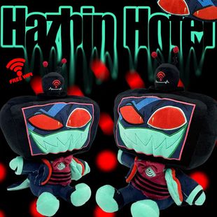 跨境新品hazbin hotel plush 地狱客栈沃克斯电视毛绒玩偶公仔